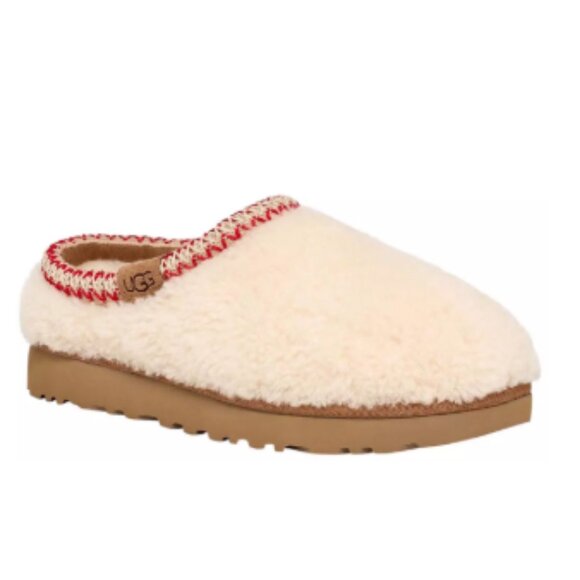 [BEST PRICE] UGG Women's Tasman Maxi Curly Slipper - Natural - Picture 1 of 6